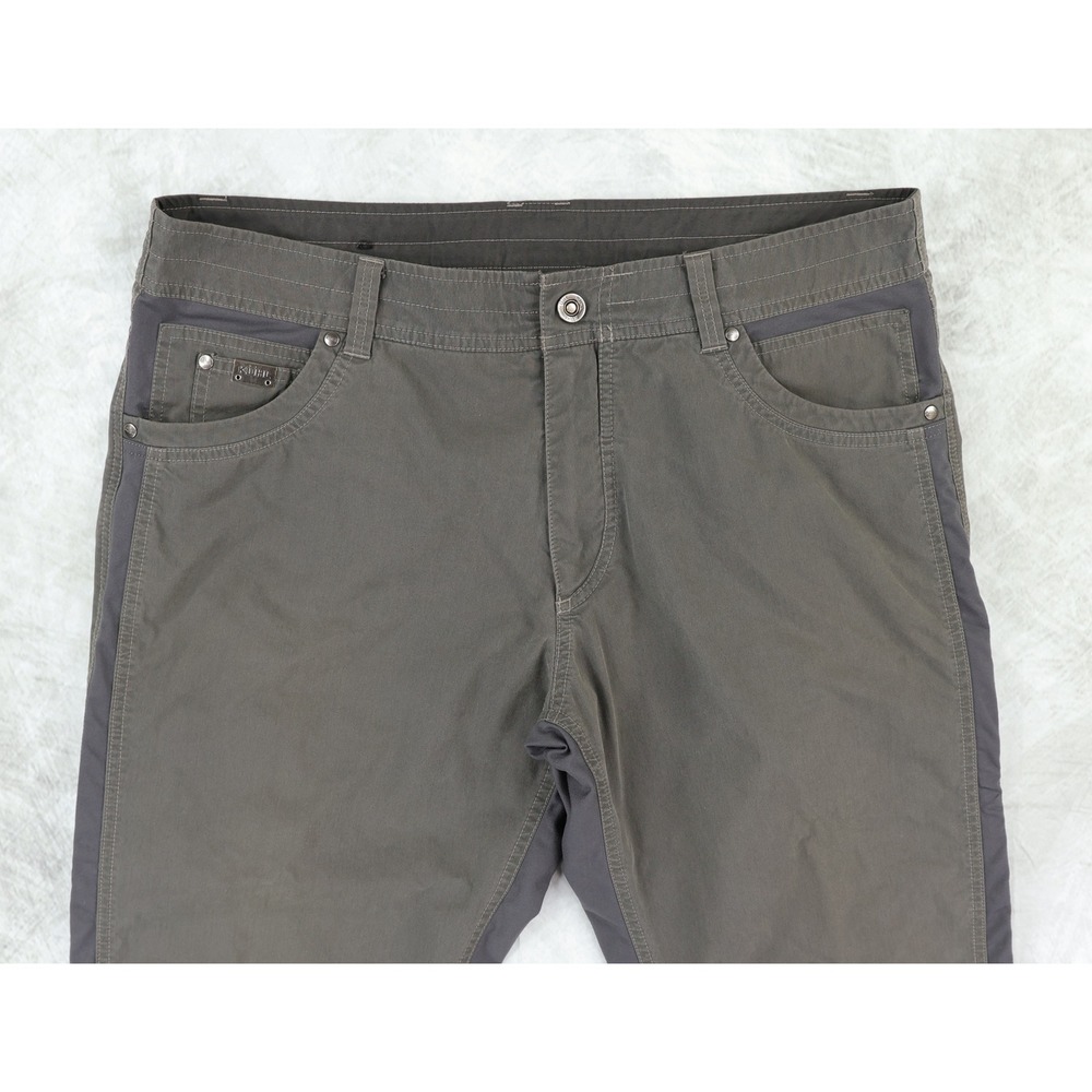 KUHL Radikl Pants Mens 38x31 Green Tactical Hiking Hybrid Stretch Outdoor - Picture 3 of 15